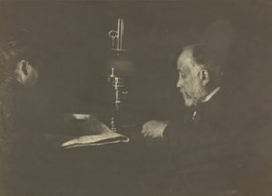Louise Halévy læser for Degas af Edgar Degas