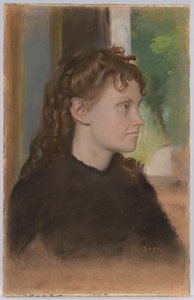 Madame Théodore Gobillard (Yves Morisot) af Edgar Degas