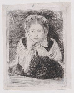 Marguerite De Gas, kunstnerens søster af Edgar Degas