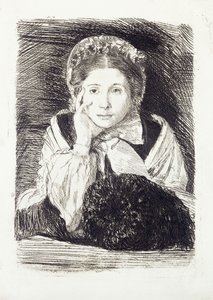 Marguerite, ca. 1860-62 af Edgar Degas