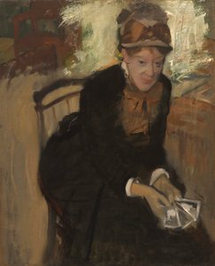 Mary Cassatt, ca. 1880-1884. af Edgar Degas