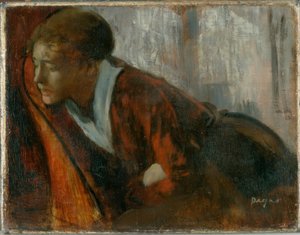 melankoli af Edgar Degas