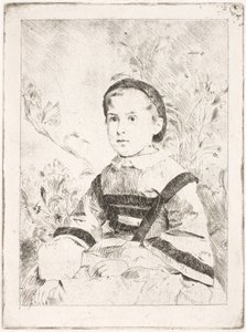 Frøken Nathalie Wolkonska af Edgar Degas