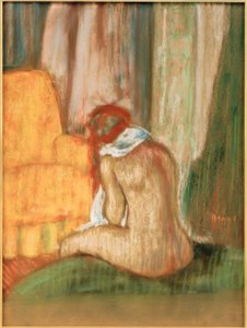 Du læner dig tilbage af Edgar Degas