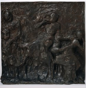 Plukke æbler, ca. 1881 støbt c. 1919-1932. af Edgar Degas