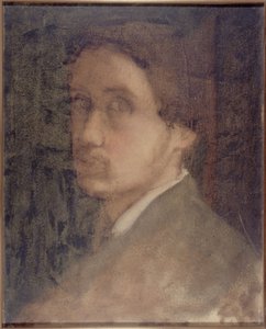 Portræt af kunstneren af Edgar Degas