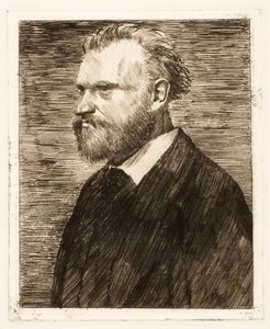 Portræt af Edouard Manet, pub. 1864. af Edgar Degas