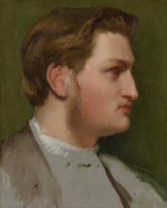 Portræt af Paul Valpinçon af Edgar Degas