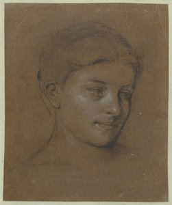 Portræt af en kvinde af Edgar Degas