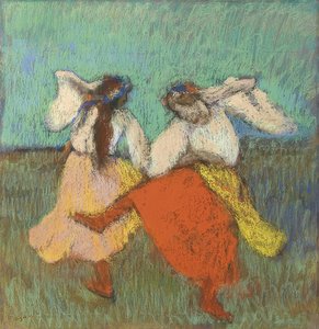 Russiske dansere (Danseuses Russes). Omkring 1899 af Edgar Degas