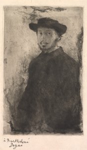 Selvportræt af Edgar Degas