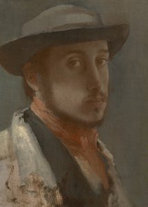 Selvportræt, c.1857?-58 af Edgar Degas