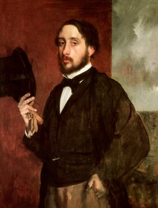 Selvportræt, ca. 1862 (olie på lærred) af Edgar Degas