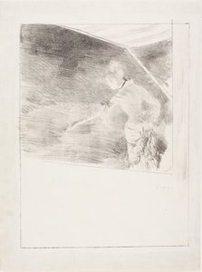 Sangerinde ved en café-koncert af Edgar Degas