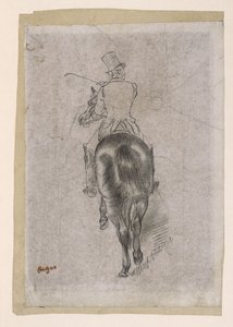 Ansporing på Hesten af Edgar Degas