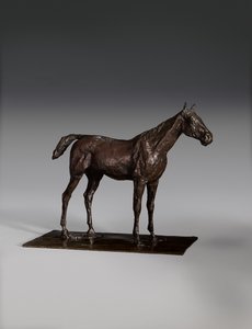 Stående Hest af Edgar Degas