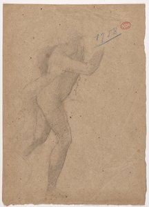 Studie efter en gravering af Marcantonio Raimondi efter Raphael, 