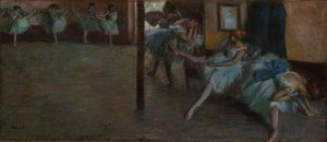 Balletprøven af Edgar Degas
