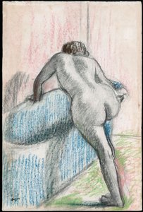 Badet af Edgar Degas