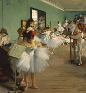 Danseklassen af Edgar Degas