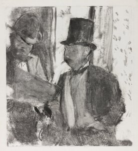 De to kendere, ca. 1880 af Edgar Degas