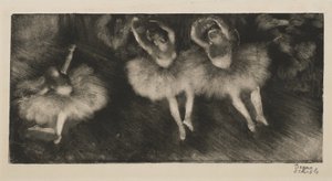 Tre balletdansere, ca. 1878 af Edgar Degas