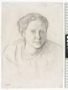 Victoria Dubourg, ca. 1866 af Edgar Degas