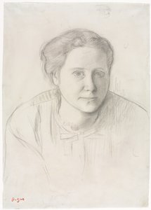 Victoria Dubourg, ca. 1866. af Edgar Degas