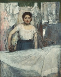Kvinde strygning af Edgar Degas