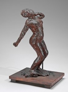 Kvinde, der strækker sig af Edgar Degas