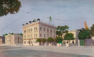 Cattete Palace - Brasiliens præsidents officielle residens, 1914