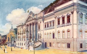 Ministeriet for landbrug, industri og handel, Praia Vermelha (farve litho)