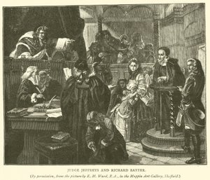 Dommer Jeffreys og Richard Baxter af Edgar Melville Ward