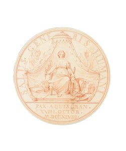 Freden i Aix-la-Chapelle, 1748 af Edmé Bouchardon