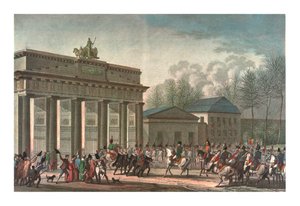 Franskmændenes indtog i Berlin, 27. oktober 1806, c1850