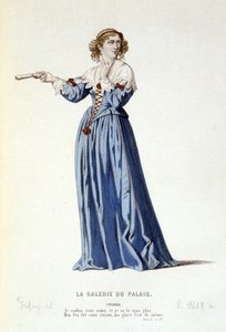 Celidees karakter i komedien La galerie du palais ou l
