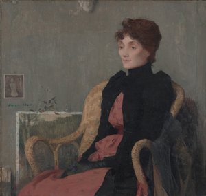 Portræt af en kvinde, ca. 1891