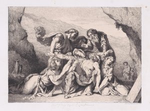 Pietà, 1852., 1852. af Edmond Hédouin