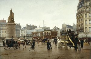 Place Clichy af Edmond Jean