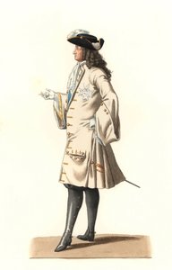 Ludvig XIV af Frankrig (1638-1715) af Edmond Lechevallier Chevignard