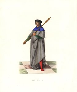 Mace-bærer under kong Ludvig XII af Edmond Lechevallier Chevignard
