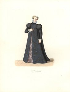 Adelsdame af Lorraine af Edmond Lechevallier Chevignard