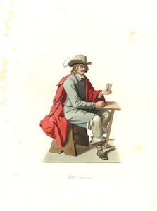 Officer fra de lave lande af Edmond Lechevallier Chevignard