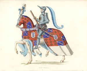 Pierre, Viscount of Rohan (1451-1513) (illustration) af Edmond Lechevallier Chevignard