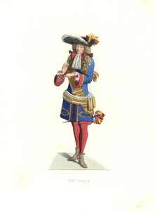 Kongelig officer, Frankrig af Edmond Lechevallier Chevignard