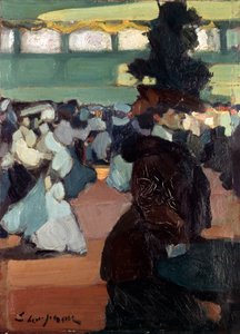 Ved et bal, 1905.