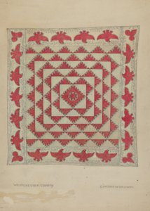 Patchwork Quilt af Edmond W. Brown