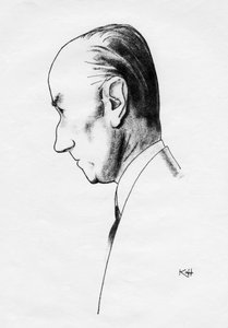 Sir Samuel Hoare, britisk statsmand, 1935. af Edmond Xavier Kapp