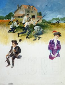 Hjerteomslag, af Edmond De Amicis, tegning af Edmondo de Amicis