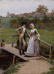 Glem mig ikke af Edmund Blair Leighton